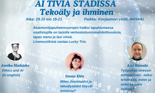 AI TIVIA Stadissa seminaari tallenteet