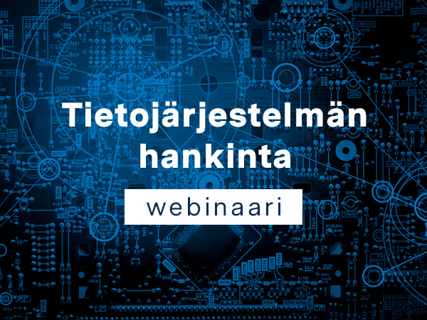 Tietojärjestelmän hankinta -webinaari